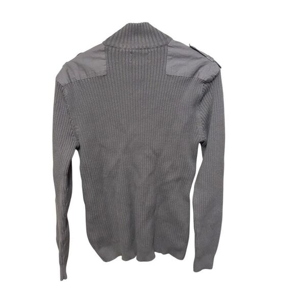 American Rag Gray Grey Ribbed Sweater Men’s Size XL 1733 - Picture 2 of 3